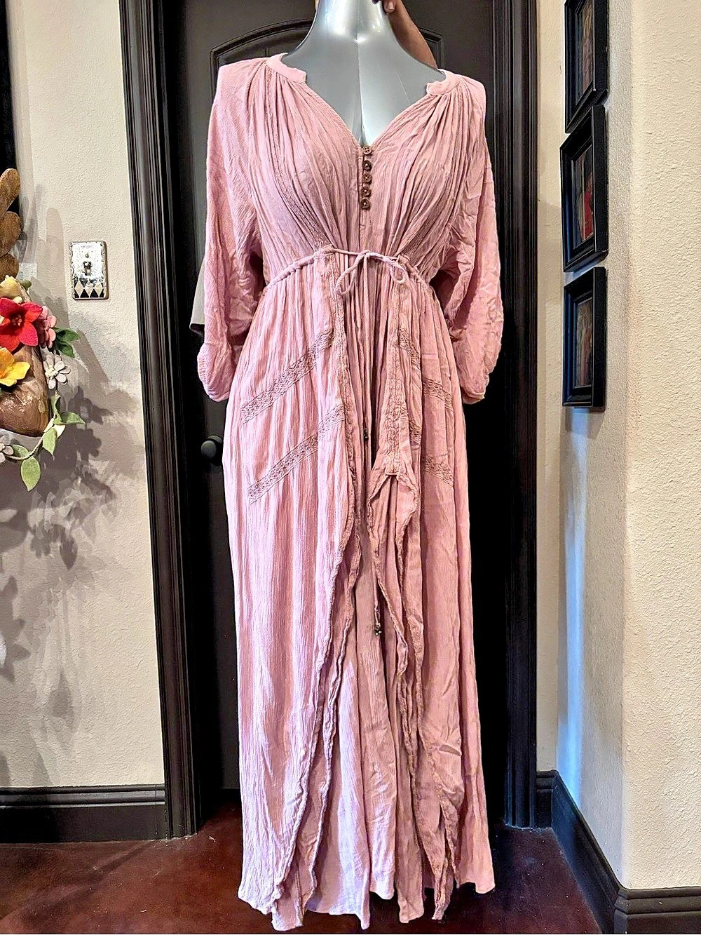 Free People Plenty Of Love Maxi Rose M